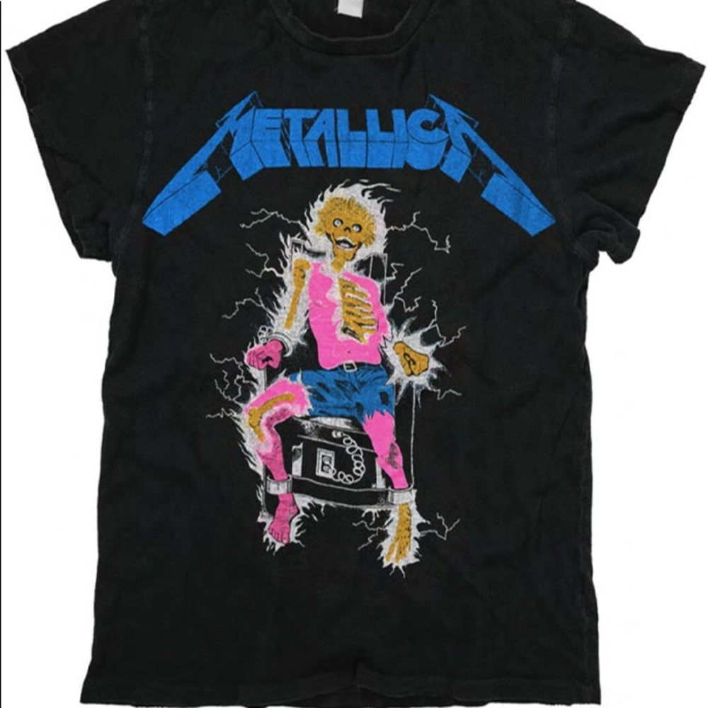 ISO MADEWORM METALLICA RIDE THE LIGHTNING - Picture 3 of 3